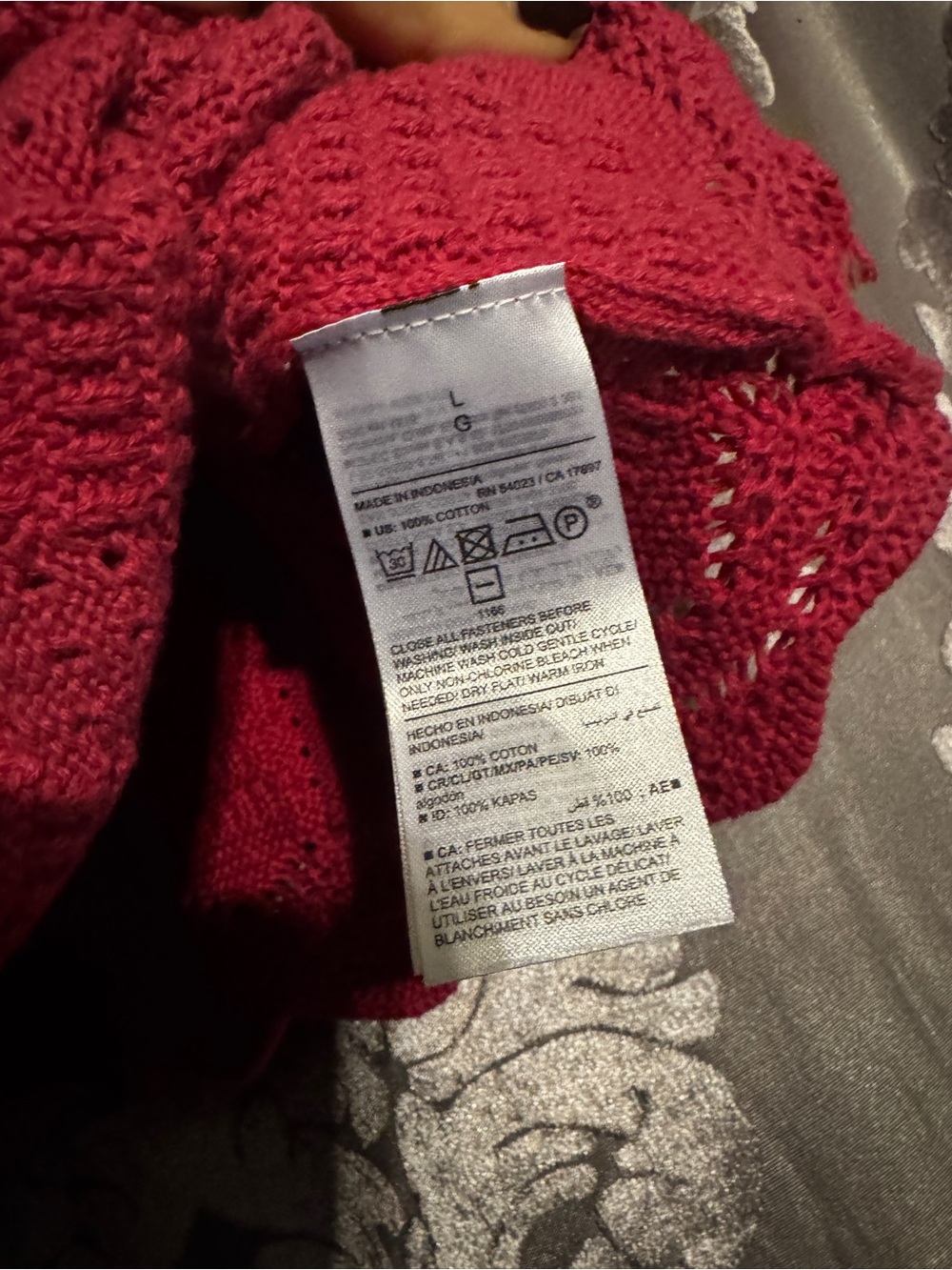 Old Navy Knit Tie-Front Crop Tank - Picture 5 of 6